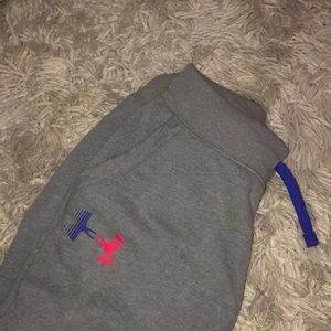 under armor fitted “ sweats “